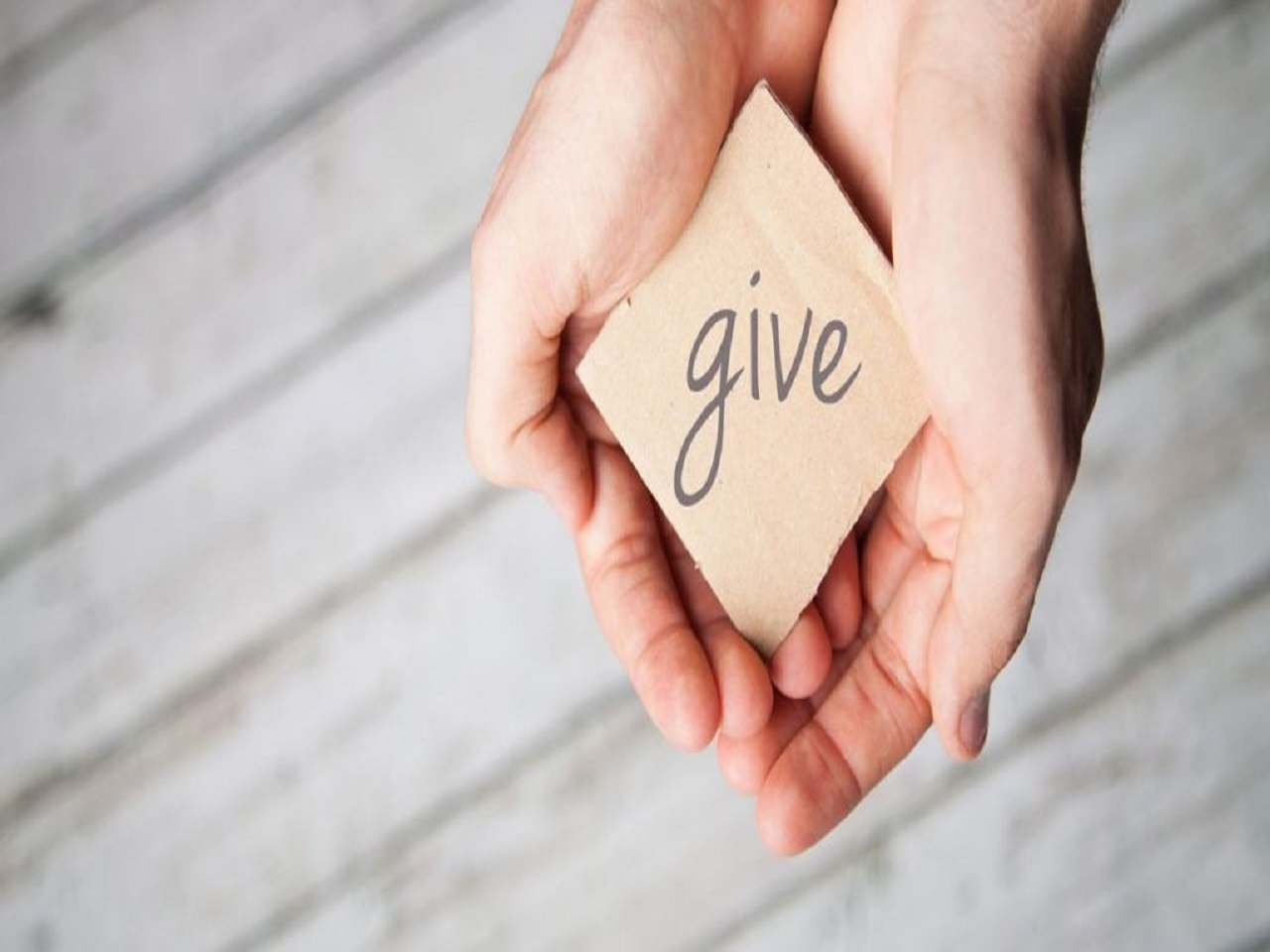 Giving